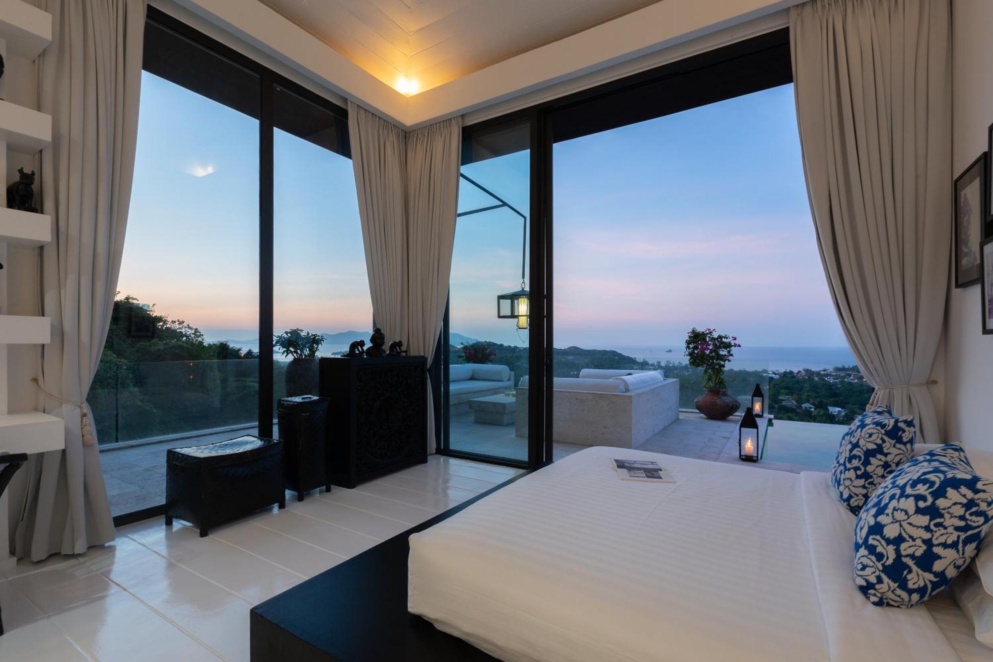 Villa Belle - Fully Serviced Private Sea View Villa With An Award Winning In-House Cook Choeng Mon Exterior foto