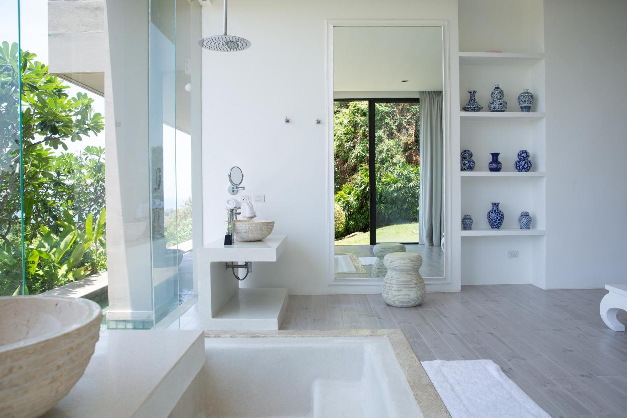 Villa Belle - Fully Serviced Private Sea View Villa With An Award Winning In-House Cook Choeng Mon Exterior foto